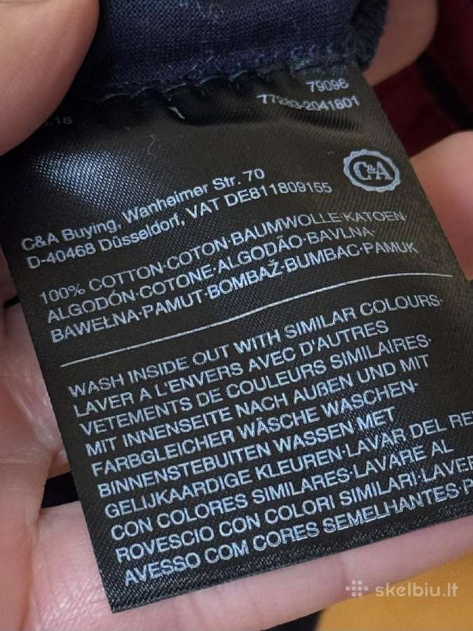 C&a nauji vyriški marskinėliai XXL - nuotraukos Nr. 17