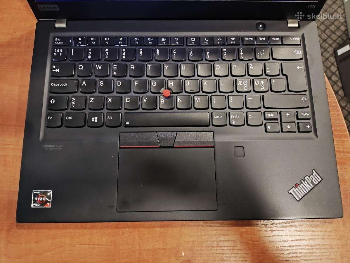 Thinkpad T14s Fhd Ips Ryzen 7 4750u 32gb 256gb 6% - nuotraukos Nr. 2