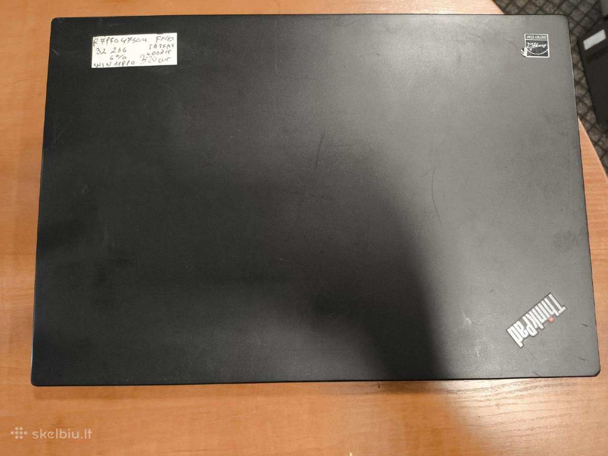 Thinkpad T14s Fhd Ips Ryzen 7 4750u 32gb 256gb 6% - nuotraukos Nr. 3