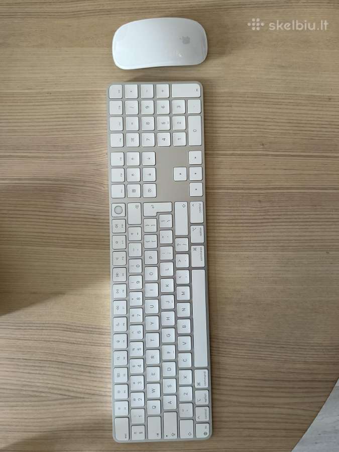 Apple magic mouse ir magic keyboard - nuotraukos Nr. 2