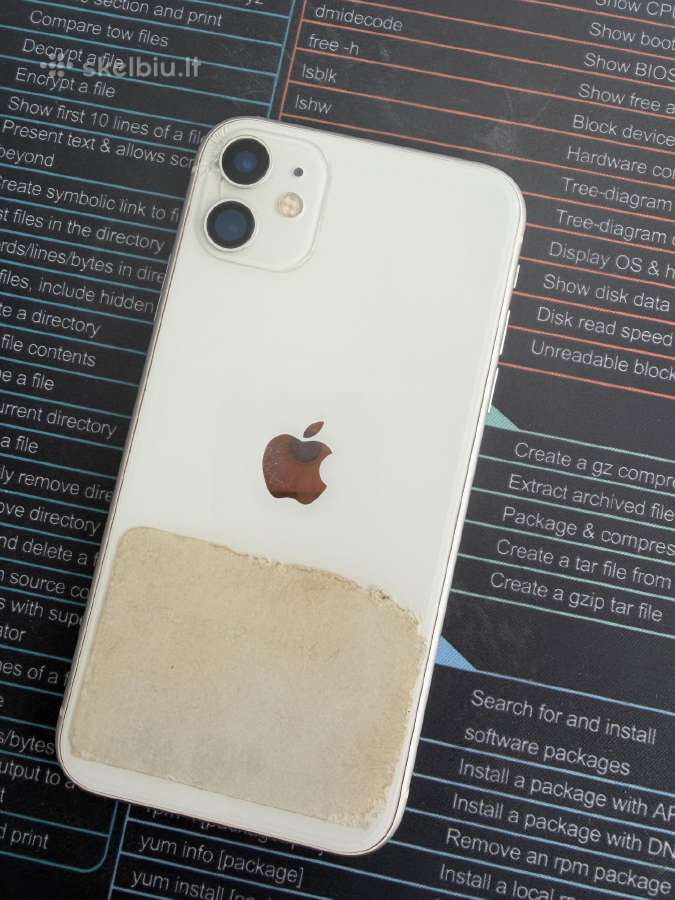 iPhone 11 256 GB pilnai veikiantis, tvarkingas, - nuotraukos Nr. 3