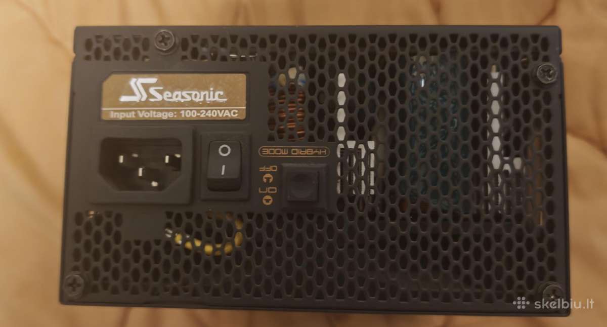 Maitinimo blokas Seasonic Prime 1300w Gold - nuotraukos Nr. 4