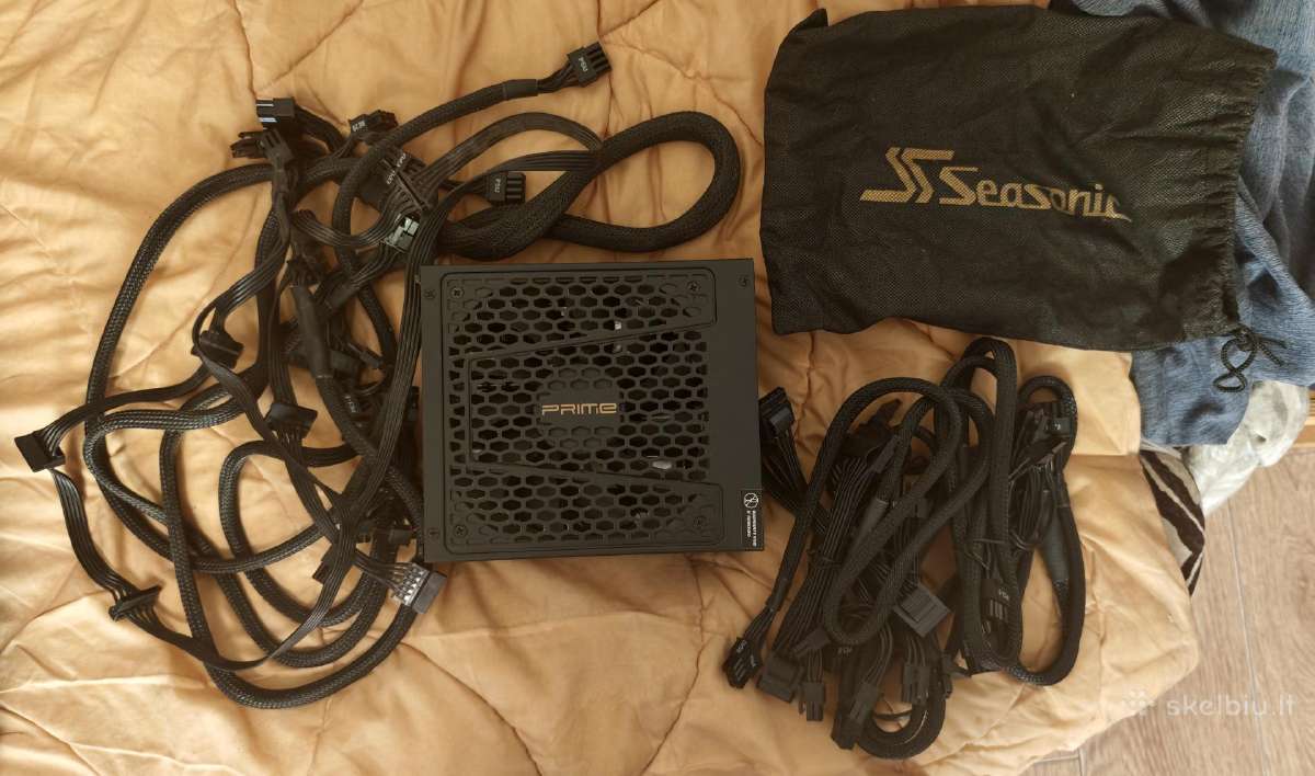 Maitinimo blokas Seasonic Prime 1300w Gold - nuotraukos Nr. 5