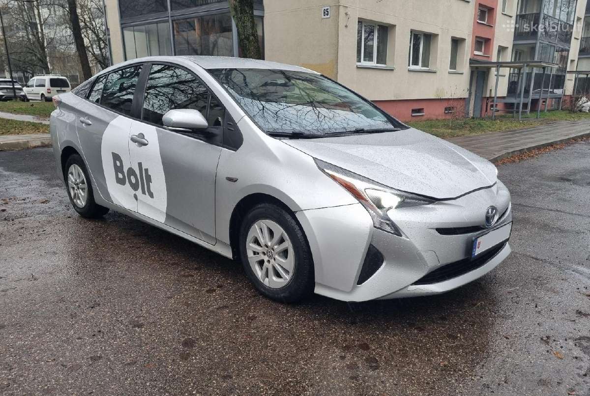 Automobilių Toyota Prius taksi/bolt nuoma/аренд - nuotraukos Nr. 2