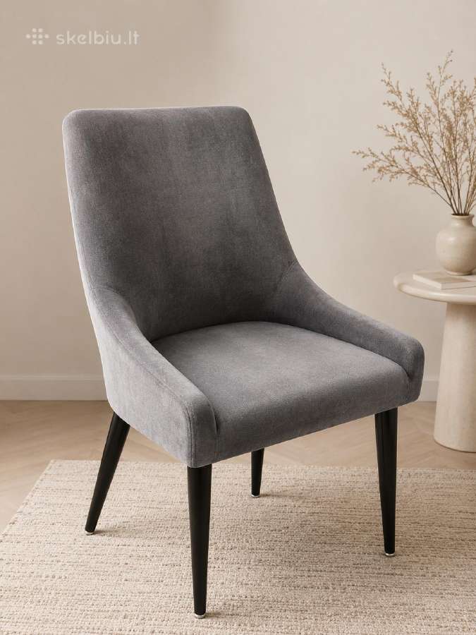 City skandinaviško dizaino valgomojo kėdės 4 vnt. - nuotraukos Nr. 2
