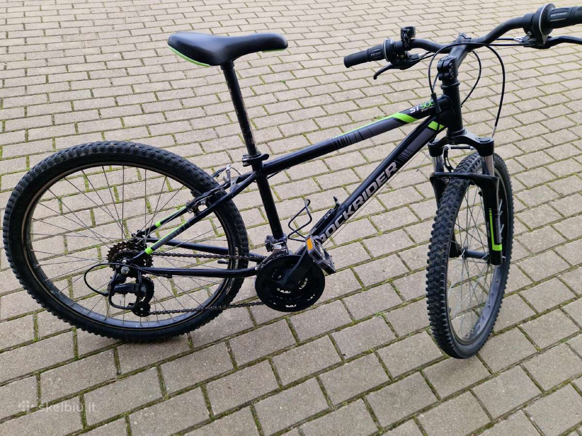 Kalnų dviratis , Rockrider St500 24 col - nuotraukos Nr. 2