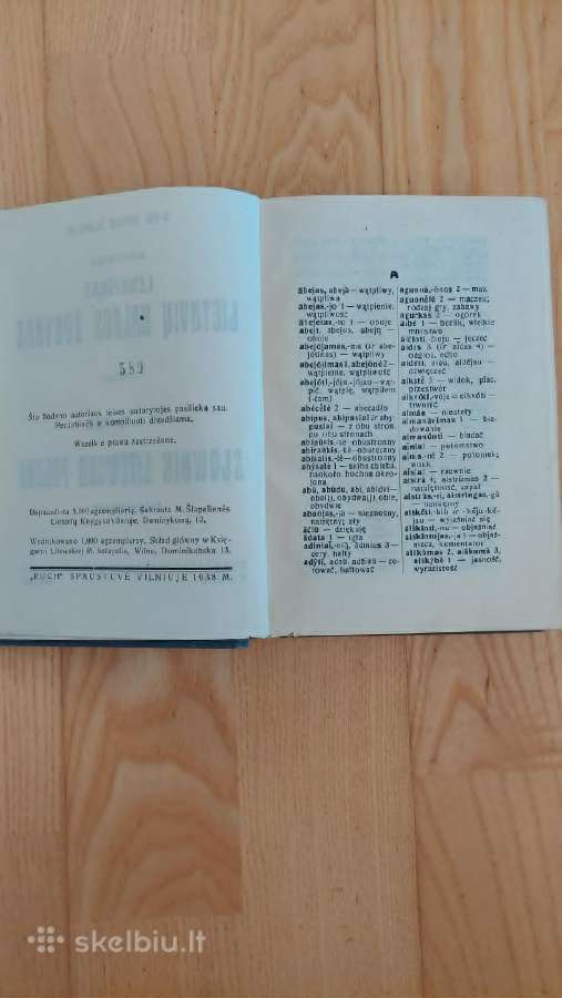 Parduodami seni žodynai, žinynai - nuotraukos Nr. 3