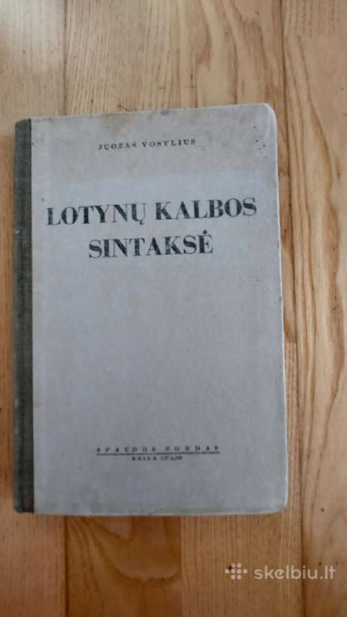 Parduodami seni lotynų kalbos vadovėliai - nuotraukos Nr. 3