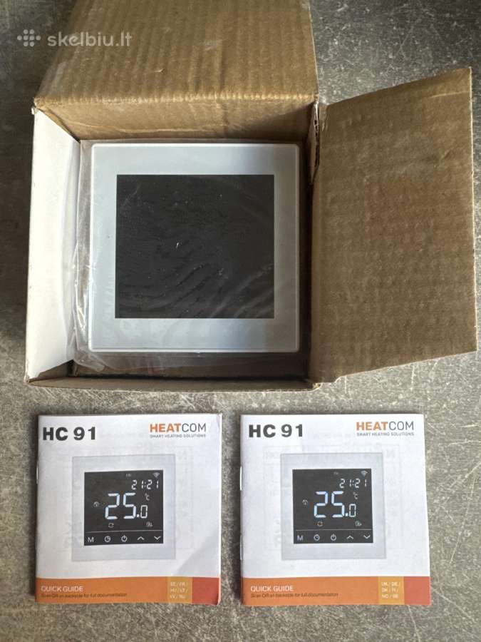 Naujas Heatcom Hc91 termostatas – 50 € - nuotraukos Nr. 2
