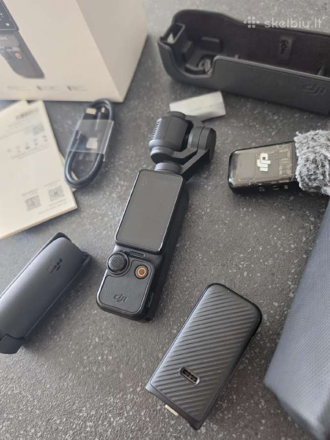Dji Osmo Pocket 3 Creator Combo kamera - nuotraukos Nr. 2