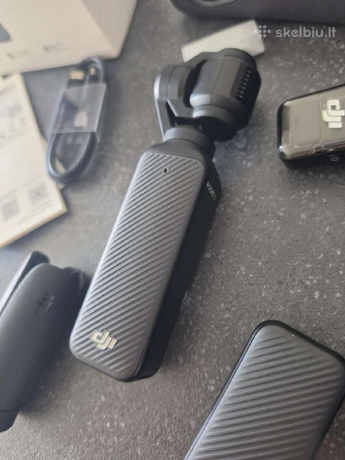 Dji Osmo Pocket 3 Creator Combo kamera - nuotraukos Nr. 3