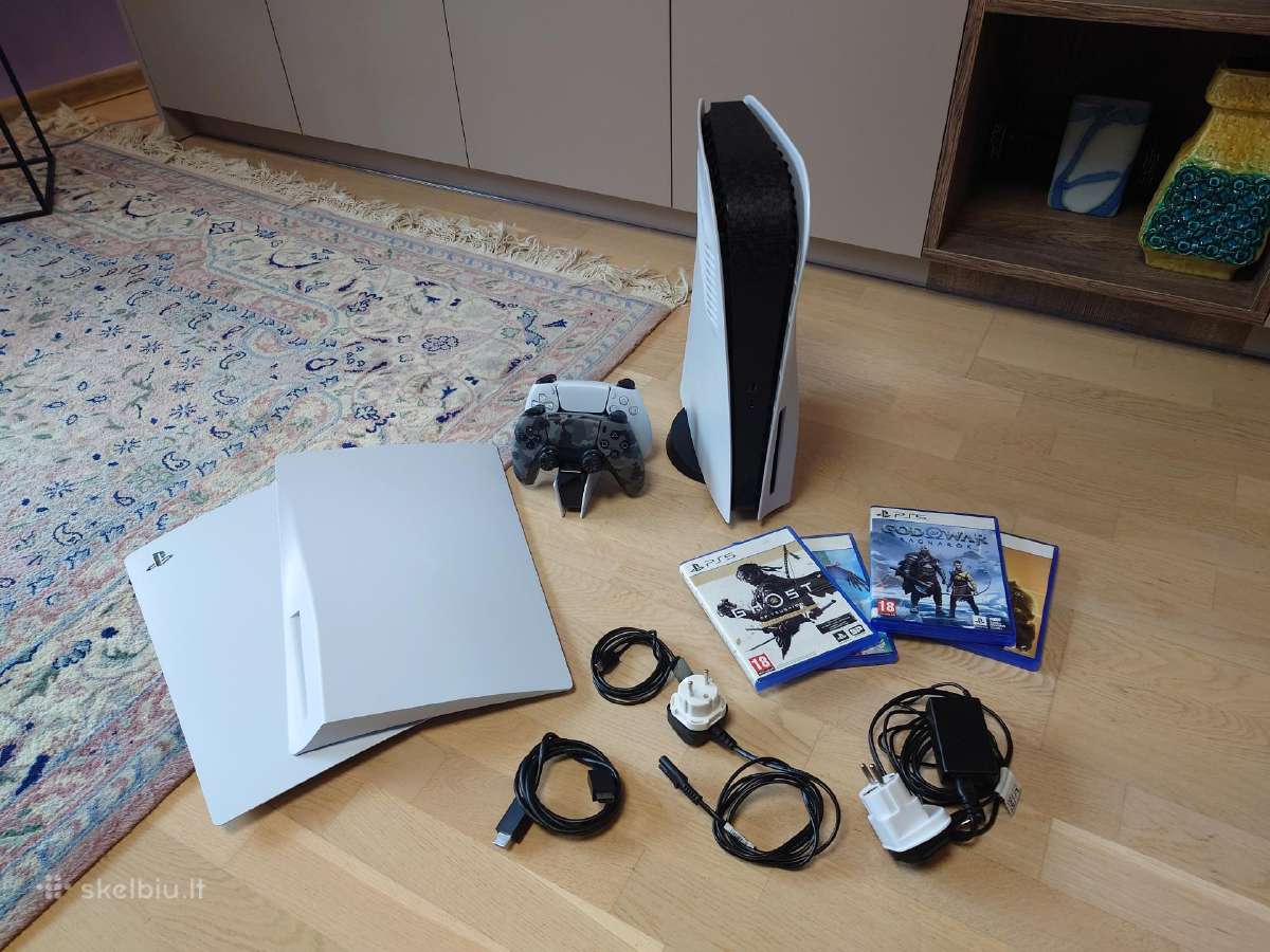 Playstation 5 Disc Edition + daug priedų - nuotraukos Nr. 17