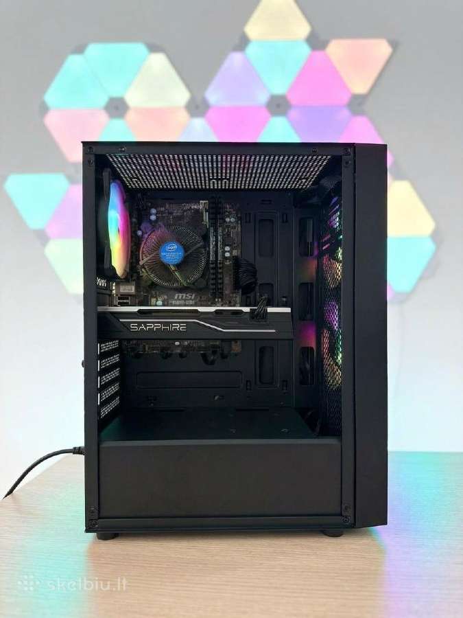 Biudžetinis žaidimų Pc i7-4770k / Rx 580 8gb - nuotraukos Nr. 3