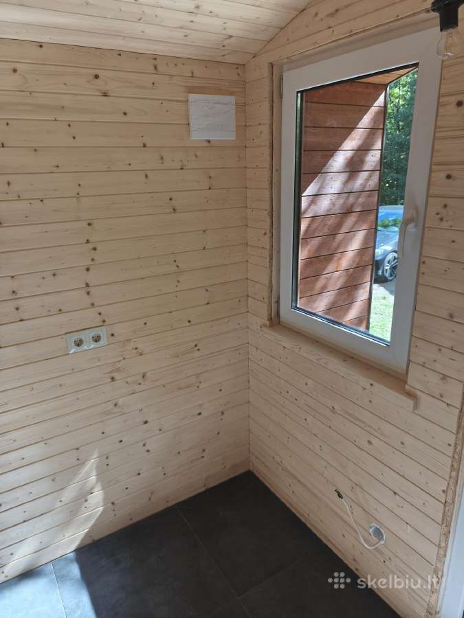 Moderni karkasinė pirtis – poilsio namelis - nuotraukos Nr. 6