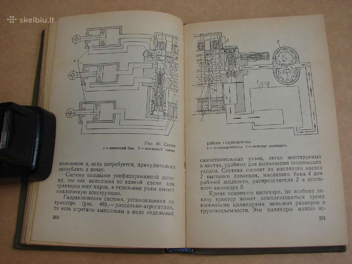 T-74 traktoriaus vadovas - nuotraukos Nr. 24