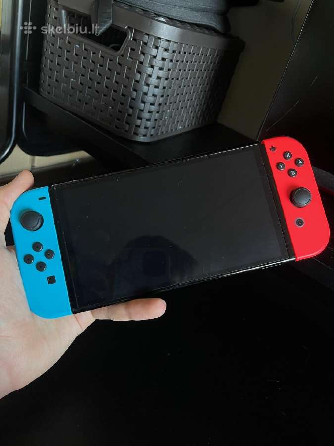Nintendo Switch Oled Neon, 64gb su priedais - nuotraukos Nr. 4