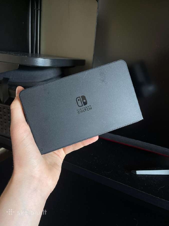Nintendo Switch Oled Neon, 64gb su priedais - nuotraukos Nr. 15