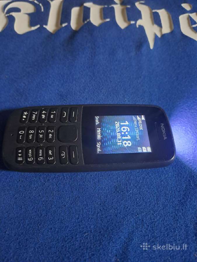 Nokia 105 2sim pilnai veik su lt/ru kalba - nuotraukos Nr. 4