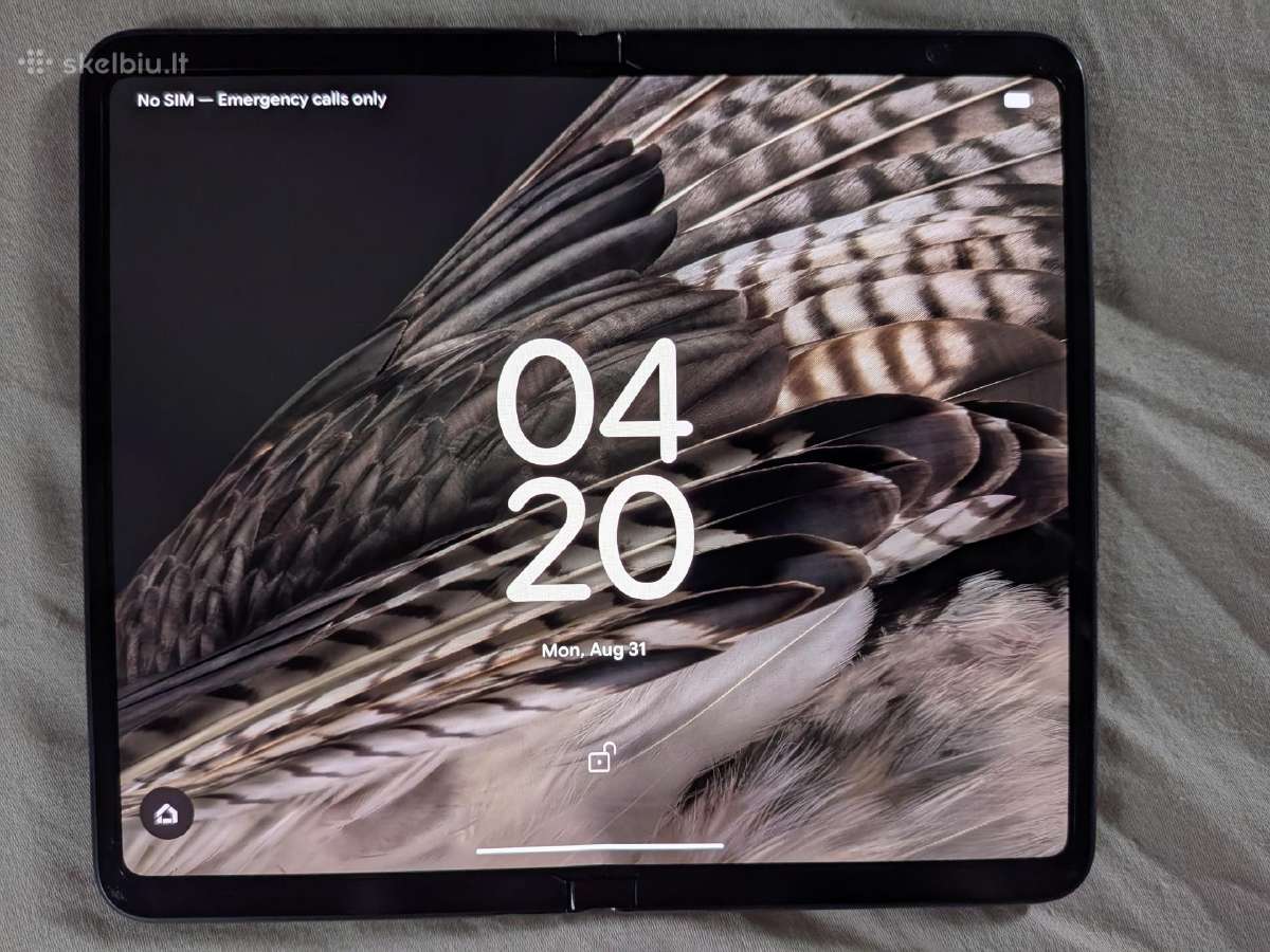 Pixel Fold 256gb juodas su dėklu - nuotraukos Nr. 2