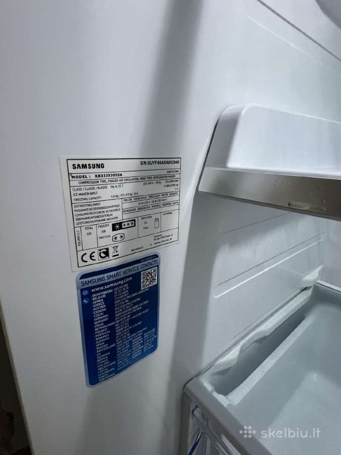 Samsung šaldytuvas Rb33j3205sa - nuotraukos Nr. 5