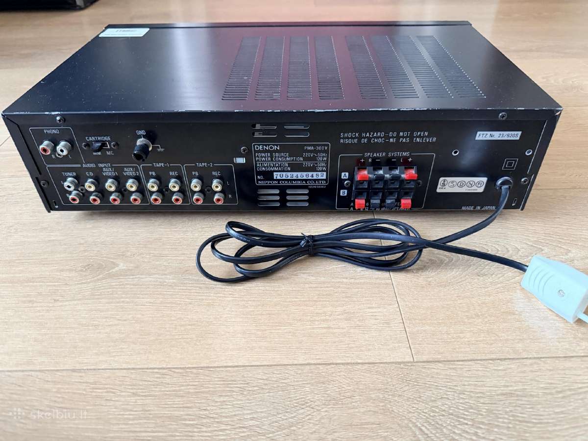 Denon Pma 300v stiprintuvas - nuotraukos Nr. 2