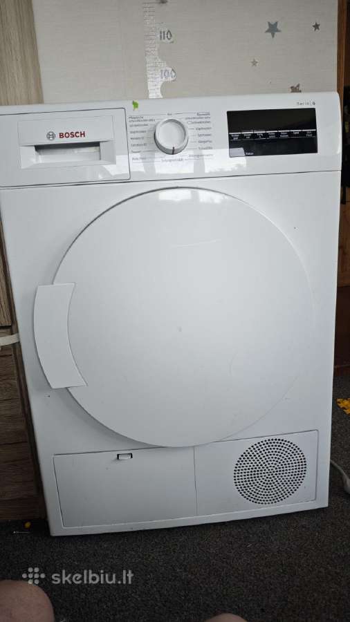 Skalbyklė ir dziovyklė bosch 8kg - nuotraukos Nr. 6
