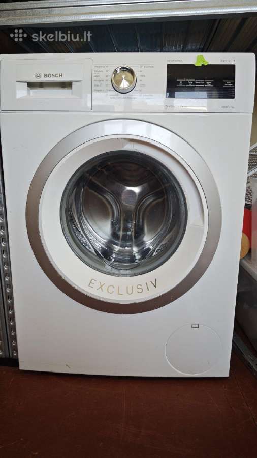 Skalbyklė ir dziovyklė bosch 8kg - nuotraukos Nr. 2