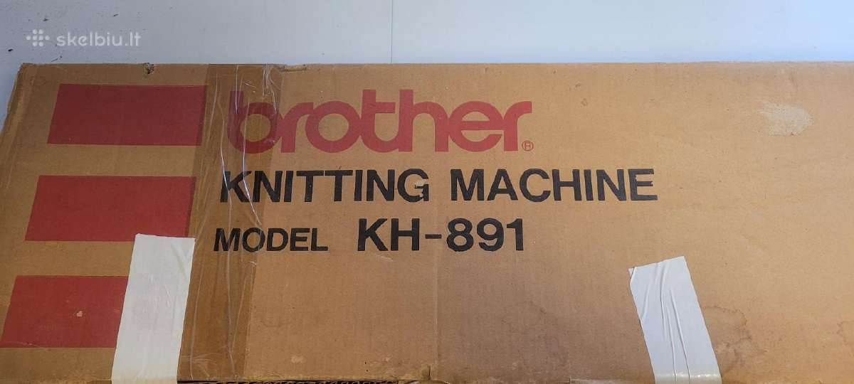 Parduodama mezgimo mašina Brother Kh-891 - nuotraukos Nr. 9