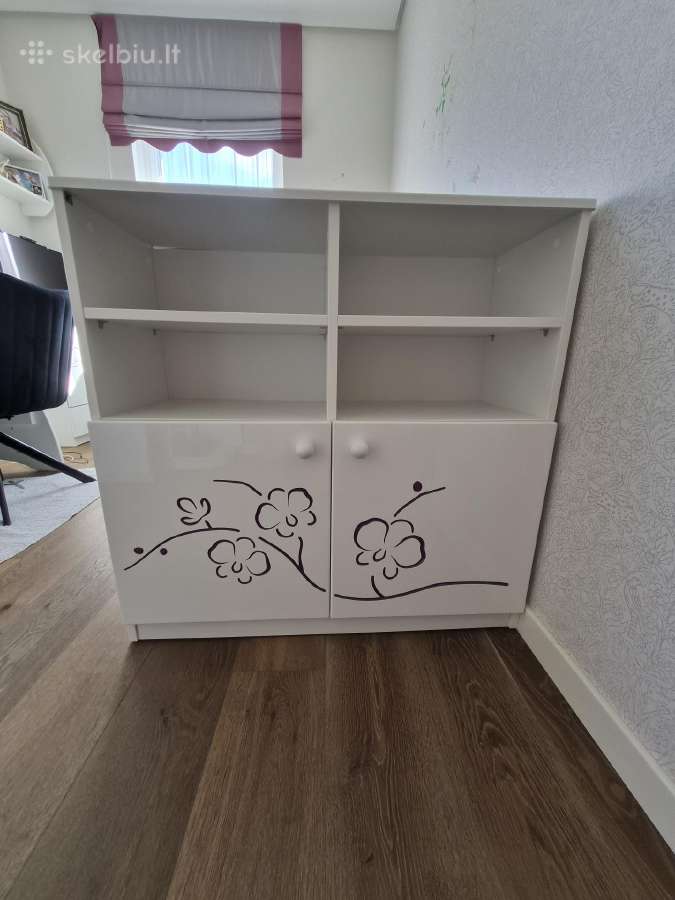 Mergaitės kambario 7 baldų komplektas - nuotraukos Nr. 9