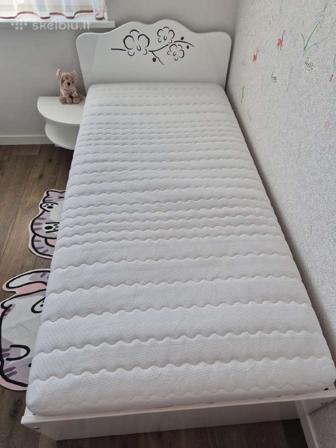 Mergaitės kambario 7 baldų komplektas - nuotraukos Nr. 14