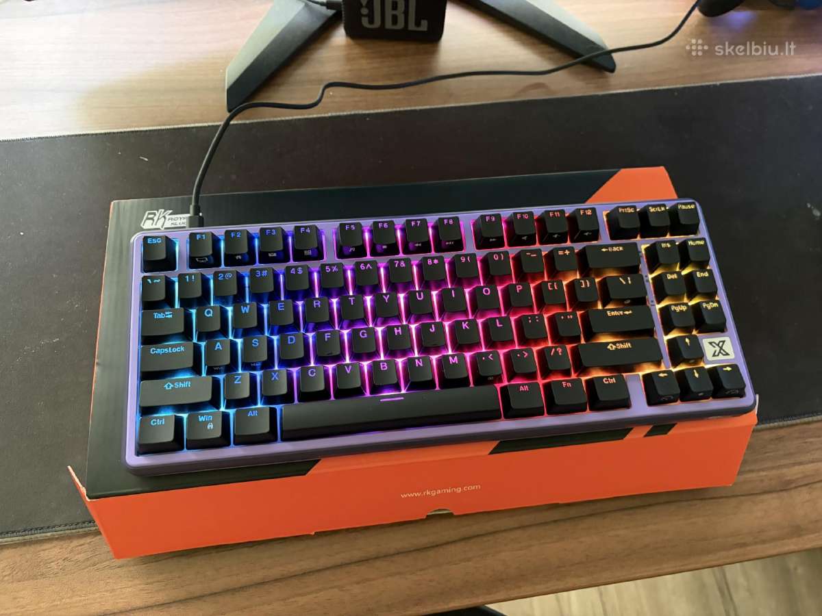 Royal kludge X87 mechaninė klaviatūra - nuotraukos Nr. 5