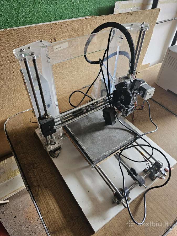 3D spausdintuvas (kliprap+prusa Mini), veikia - nuotraukos Nr. 2