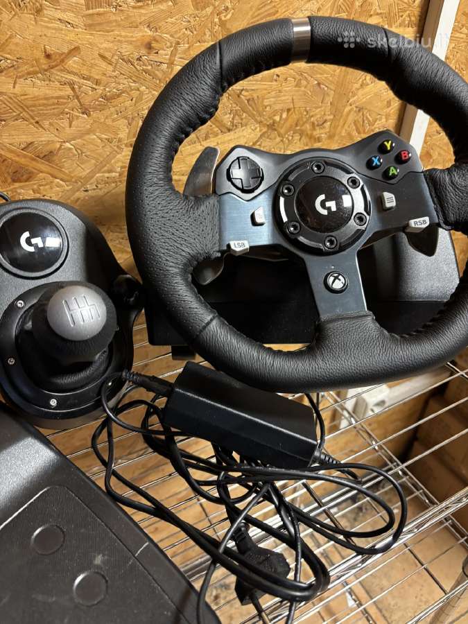 Logitech G920 + Driving Force Shifter - nuotraukos Nr. 4