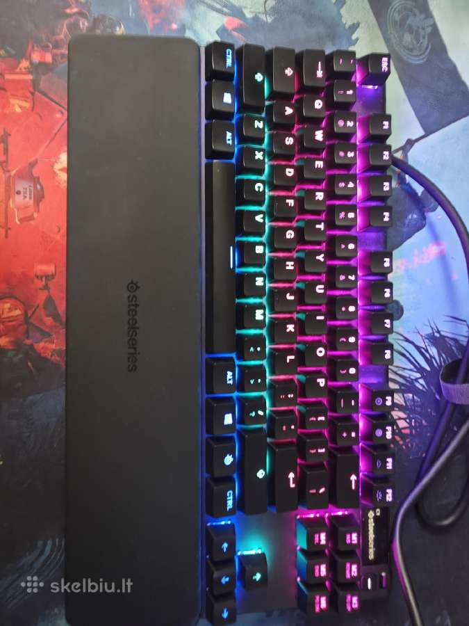 Parduodu Steelseries Apex 7 Tkl (red switch) 80% - nuotraukos Nr. 2