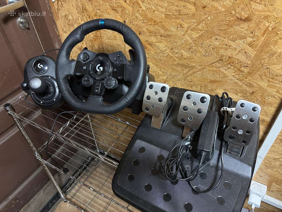 Logitech G920 + Driving Force Shifter - nuotraukos Nr. 7