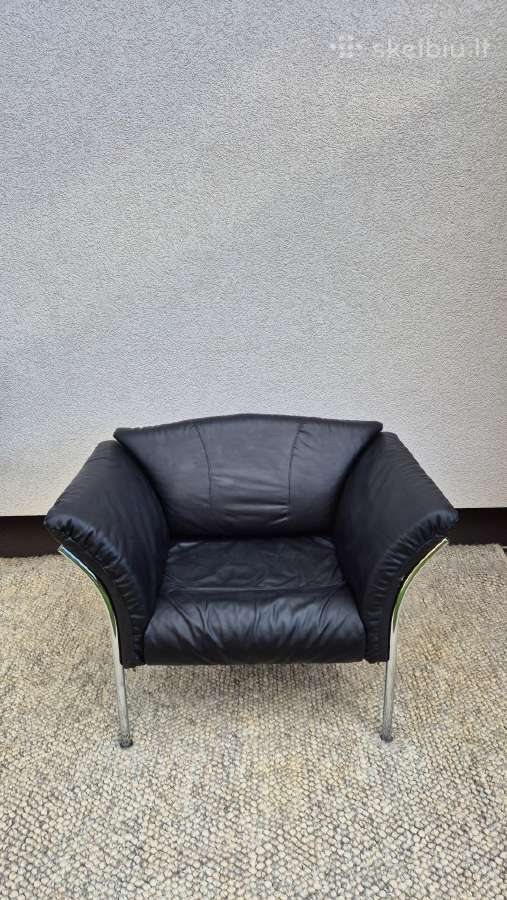 Vintažinis komplektas Kebe Denmark Sofa + Fotelis - nuotraukos Nr. 3