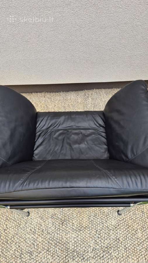 Vintažinis komplektas Kebe Denmark Sofa + Fotelis - nuotraukos Nr. 8