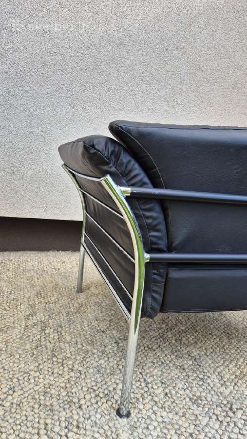 Vintažinis komplektas Kebe Denmark Sofa + Fotelis - nuotraukos Nr. 9