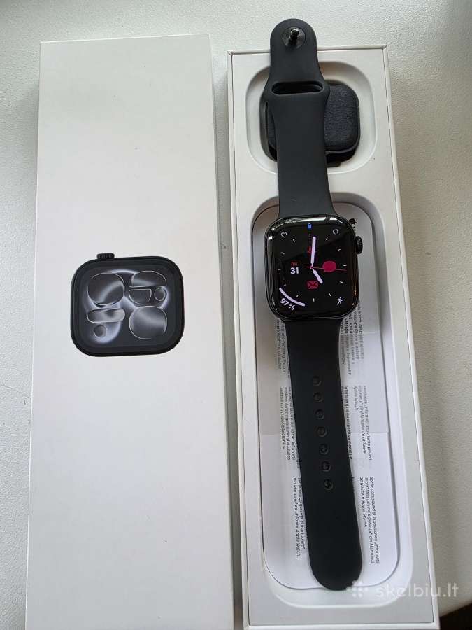 Apple Watch 11 GPS + Cellular (e- sim) . - nuotraukos Nr. 2