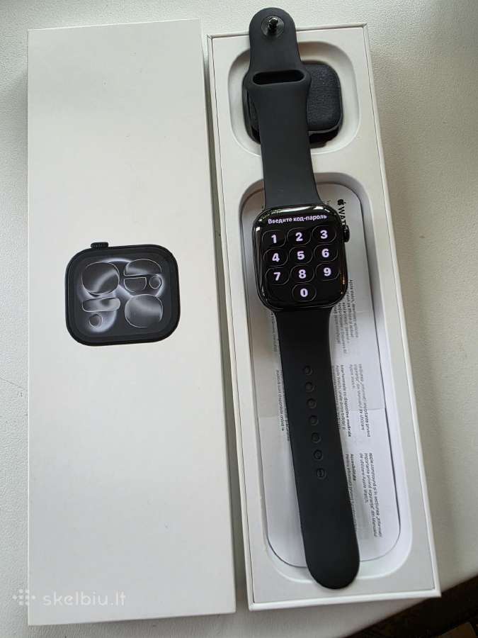 Apple Watch 11 GPS + Cellular (e- sim) . - nuotraukos Nr. 4