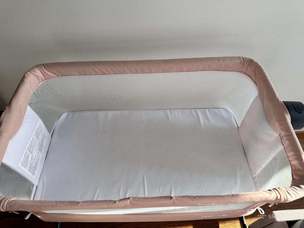 Mobili pristatoma kūdikio lovytė su čiužiniu - nuotraukos Nr. 4
