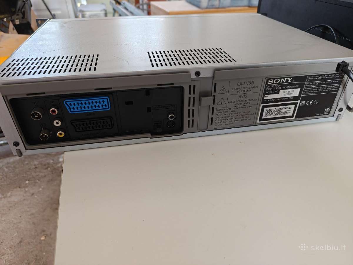 Sony slv-d910e video magnetofonas Vhs - nuotraukos Nr. 2