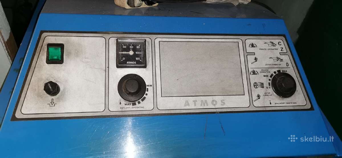 Atmos Dc25s 25 kw malkinis katilas - nuotraukos Nr. 6