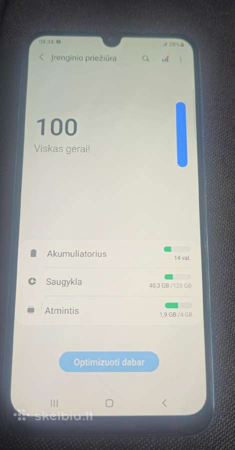 Samsung a50 - nuotraukos Nr. 3