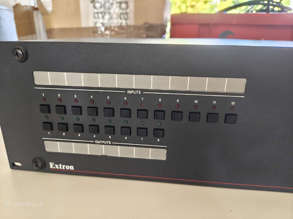 Extron Crosspoint vaizdo ir garso perjungiklis - nuotraukos Nr. 3