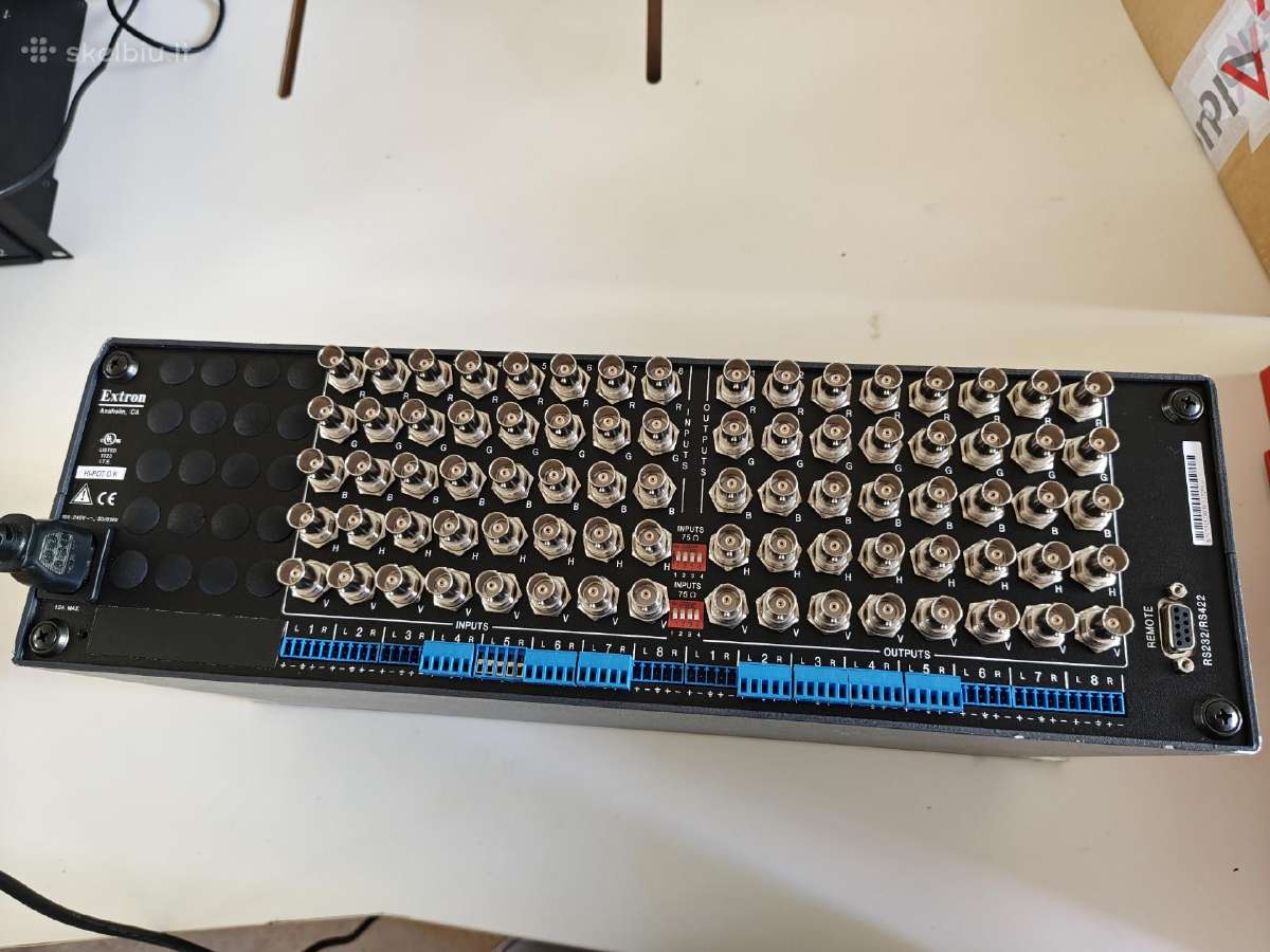 Extron Crosspoint vaizdo ir garso perjungiklis - nuotraukos Nr. 4