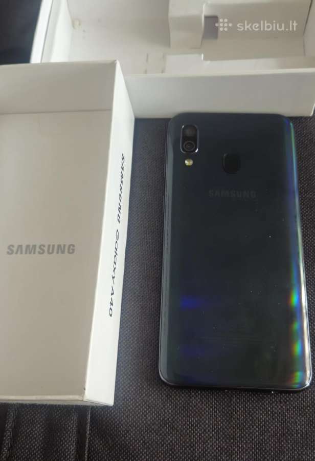 Samsung a40 - nuotraukos Nr. 2