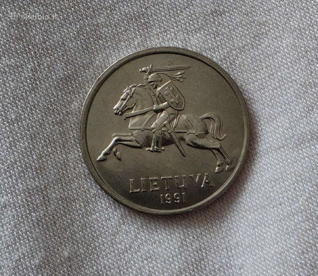 5 Litai 1991 - nuotraukos Nr. 2