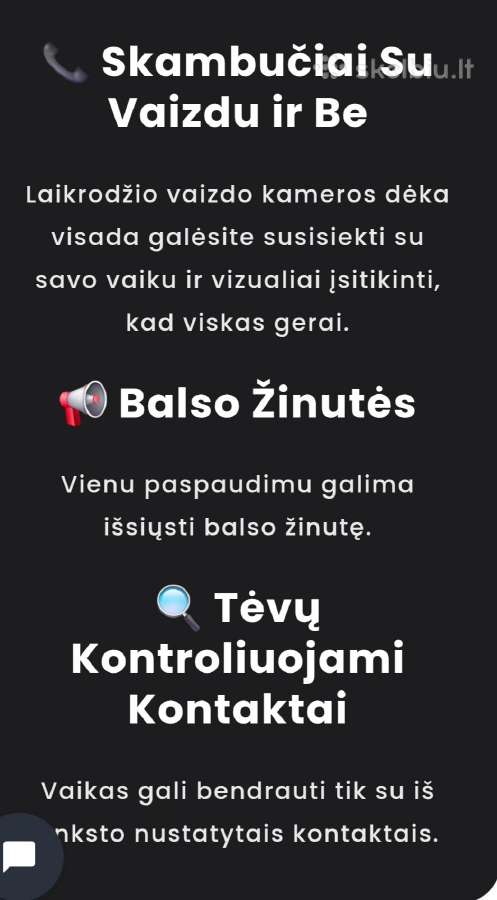 Išmanus vaikiškas laikrodis - nuotraukos Nr. 13