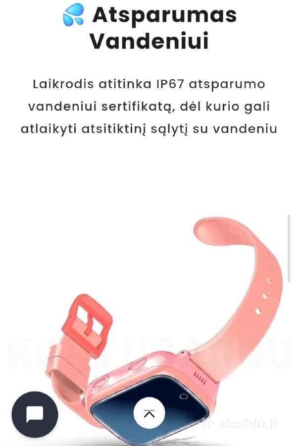 Išmanus vaikiškas laikrodis - nuotraukos Nr. 18